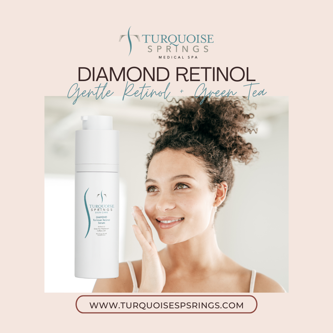 Diamond Retinol - Gentle Retinol + Green Tea Serum 10X
